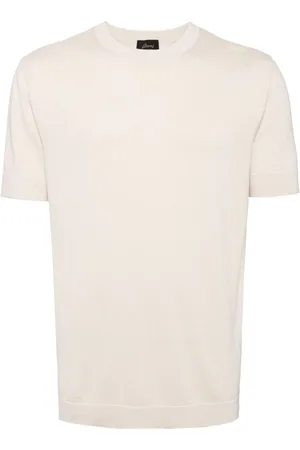 BRIONI Camiseta de punto con cuello redondo