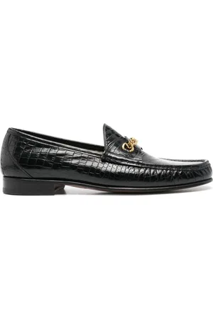 Tom Ford Mocasines con efecto de cocodrilo