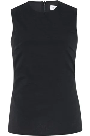 ROSETTA GETTY Top sin mangas con cuello redondo