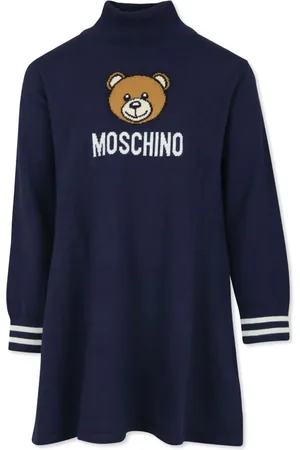 Moschino Vestido con motivo Teddy Bear