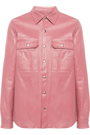 Rick Owens Sobrecamisa vaquera revestida