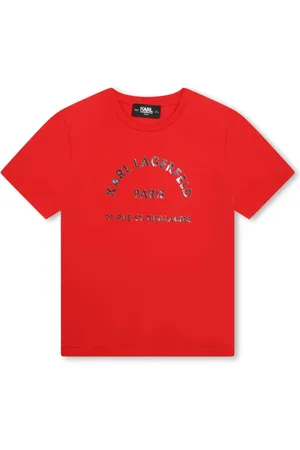 Karl Lagerfeld Camiseta con logo estampado