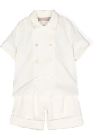 LA STUPENDERIA Set con bermudas y doble botonadura