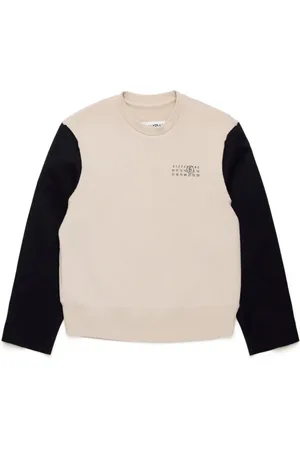 Maison Margiela Sudadera con mangas en contraste