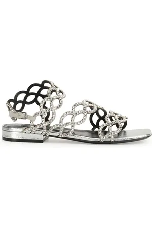 Sergio Rossi Sandalias Sr Mermaid con detalles de cristal
