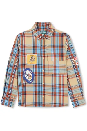Kenzo Camisa a cuadros