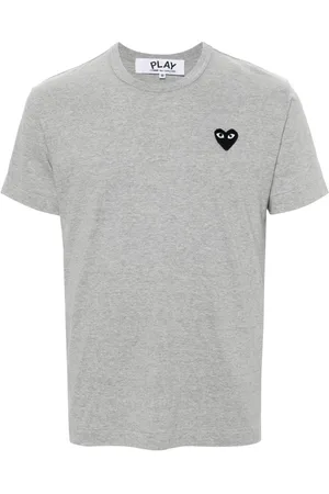 Comme des Garçons Camiseta con parche de corazón
