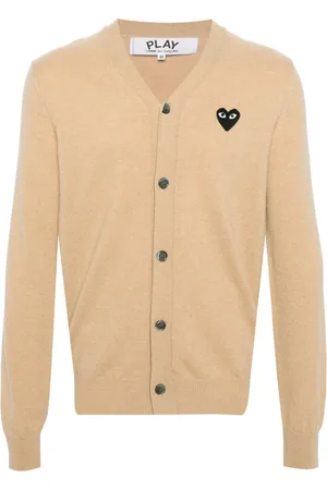 Comme des Garçons Cárdigan con parche Heart