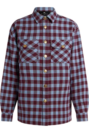Etro Camisa acolchada a cuadros