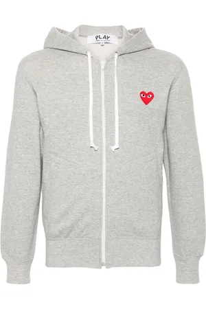 Comme des Garçons Sudadera con capucha y efecto de mezcla