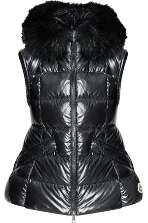 Moncler Anse shearling-collar down vest