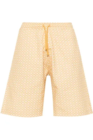 Universal Works Bermudas con motivo Lumber en jacquard