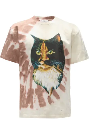 J.W.Anderson Camiseta con estampado tie-dye
