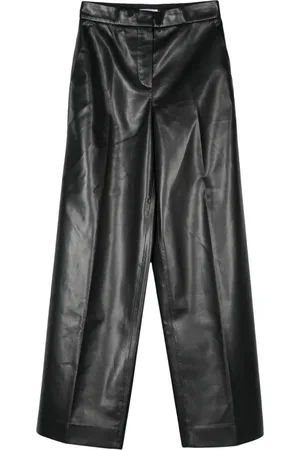 Calvin Klein Pantalones rectos de talle medio