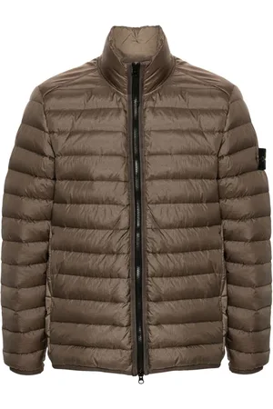 Stone Island Plumífero con distintivo Compass