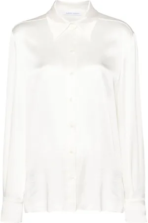 Alberta Ferretti Camisa con cuello de pico