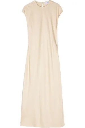 Calvin Klein Vestido midi con aberturas