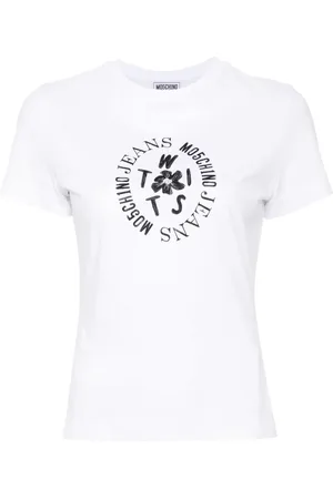 Moschino Camiseta con logo estampado