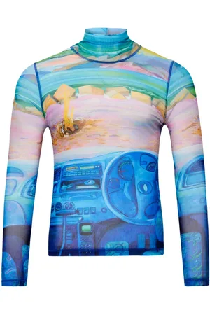 J.W.Anderson Top con estampado Camper