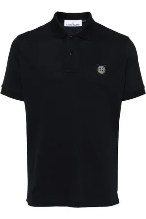 Stone Island Polo con distintivo Compass
