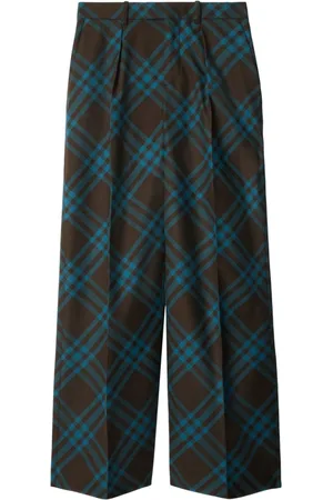 Burberry Pantalones de vestir lisos