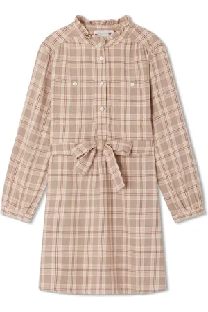 BONPOINT Vestido a cuadros