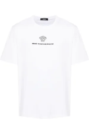VERSACE Camiseta con bordado Medusa