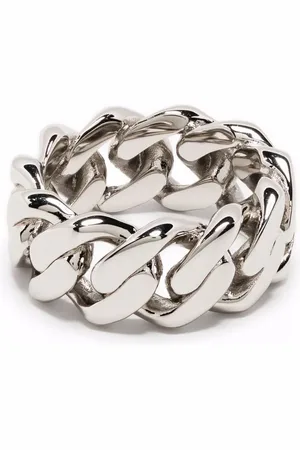 DARKAI Anillo de cadena barbada