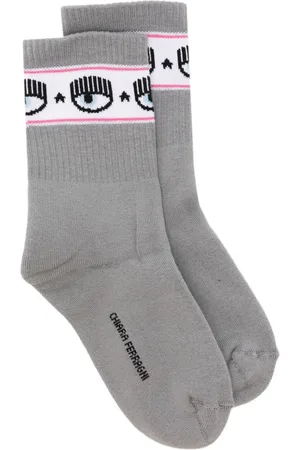 Chiara Ferragni Calcetines Eye Star de canalé