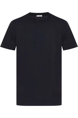 Moncler Camiseta con logo de tejido afelpado