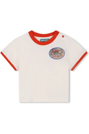 Kenzo Camiseta con logo estampado