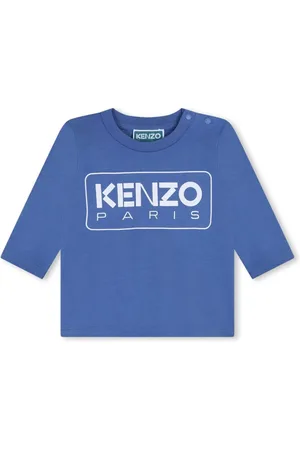 Kenzo Camiseta con logo estampado