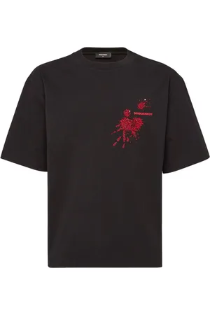 Dsquared2 Camiseta con detalle de lentejuelas