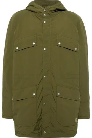Maison Kitsuné Parka con capucha y aplique de zorro
