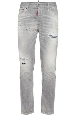 Dsquared2 Vaqueros con efecto envejecido