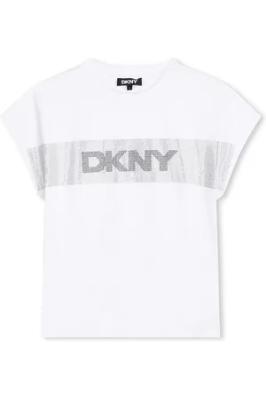 DKNY Camiseta con apliques de cristal