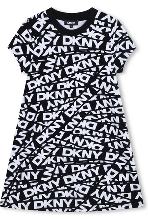 DKNY Vestido con logo estampado
