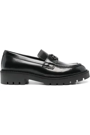 Calvin Klein Mocasines con placa de monograma