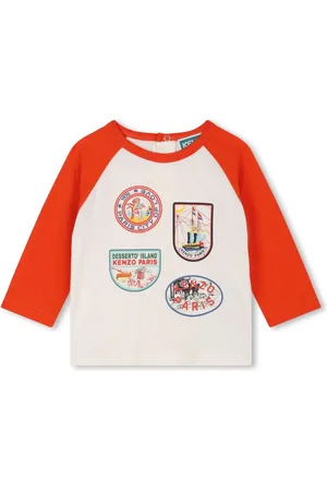 Kenzo Camiseta con logo estampado
