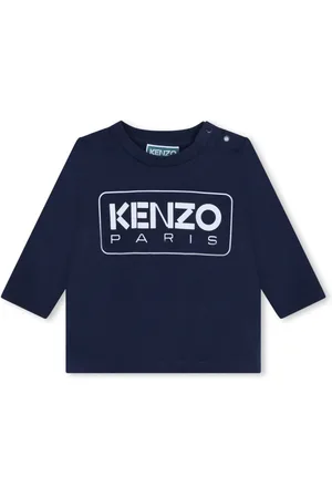 Kenzo Camiseta con logo estampado