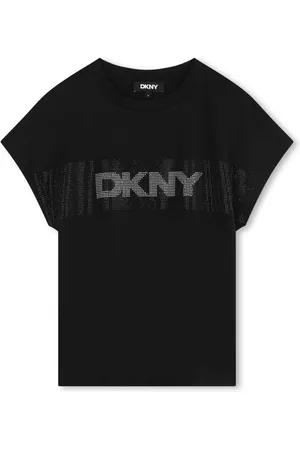 DKNY Camiseta con apliques de cristal