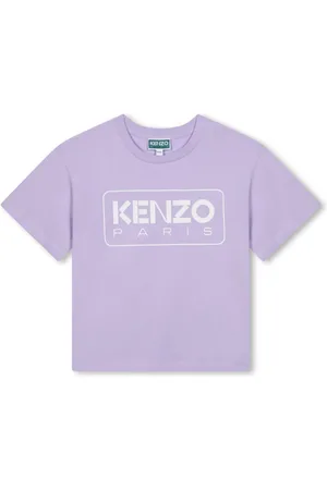 Kenzo Camiseta con logo estampado