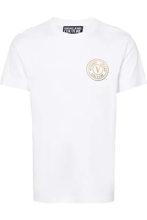 VERSACE Camiseta con logo estampado