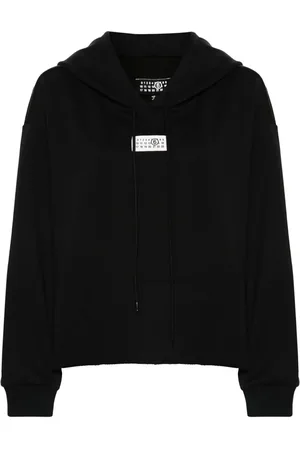 Maison Margiela Sudadera con capucha y parche de números