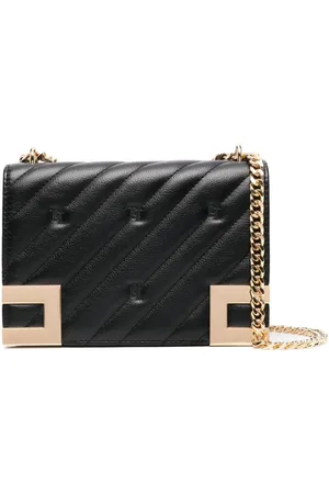 Elisabetta Franchi Bandolera mediana acolchada