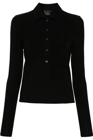 Pinko Polo con bordado Love Birds