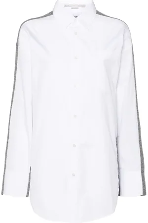 Stella McCartney Camisa tipo cárdigan a capas