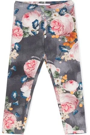 MONNALISA Leggins con estampado floral