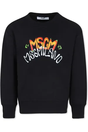 Msgm Sudadera con logo estampado