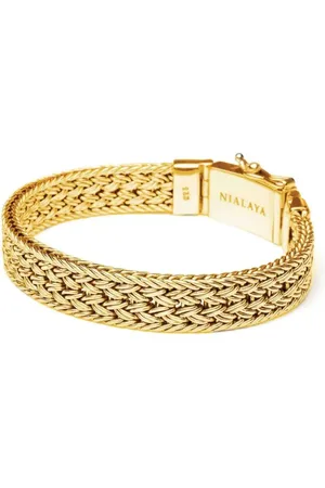 Nialaya Pulsera de cadena trenzada